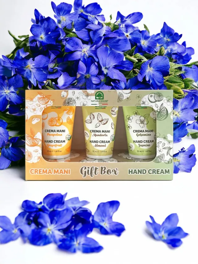 Natura House Gift Box Tris handcrème set 3x50ml voedend