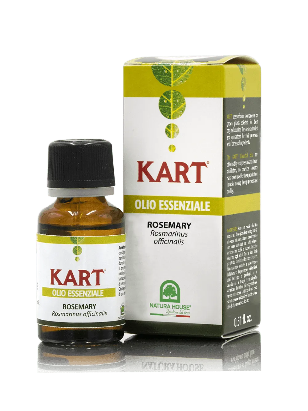 Natura House Rosemary etherische olie 15 ml rozemarijn zuiver