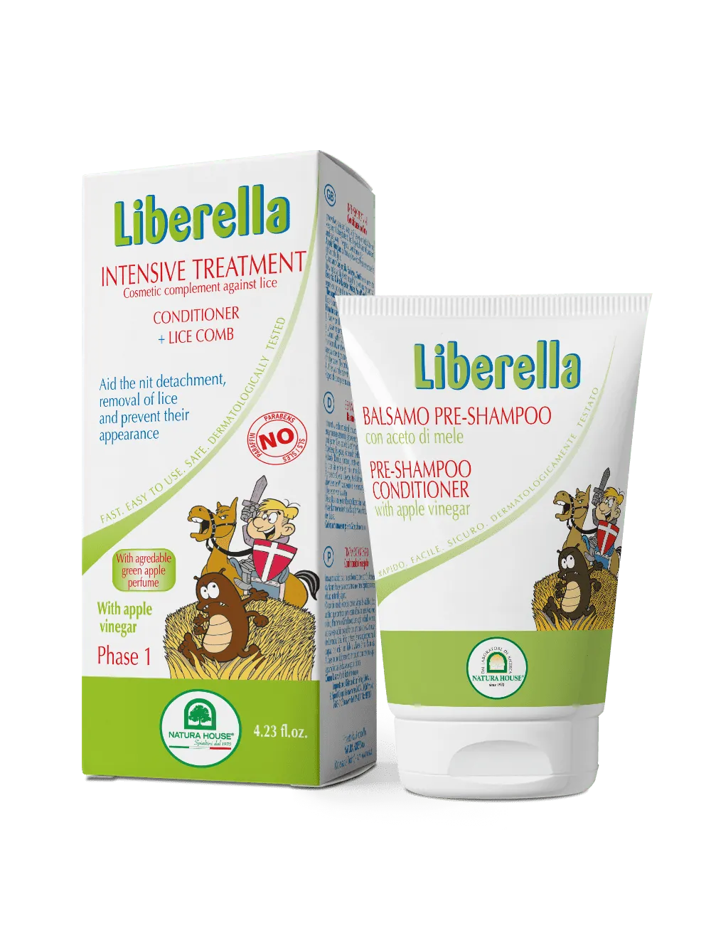 Natura House Liberella conditioner 125ml met netenkam