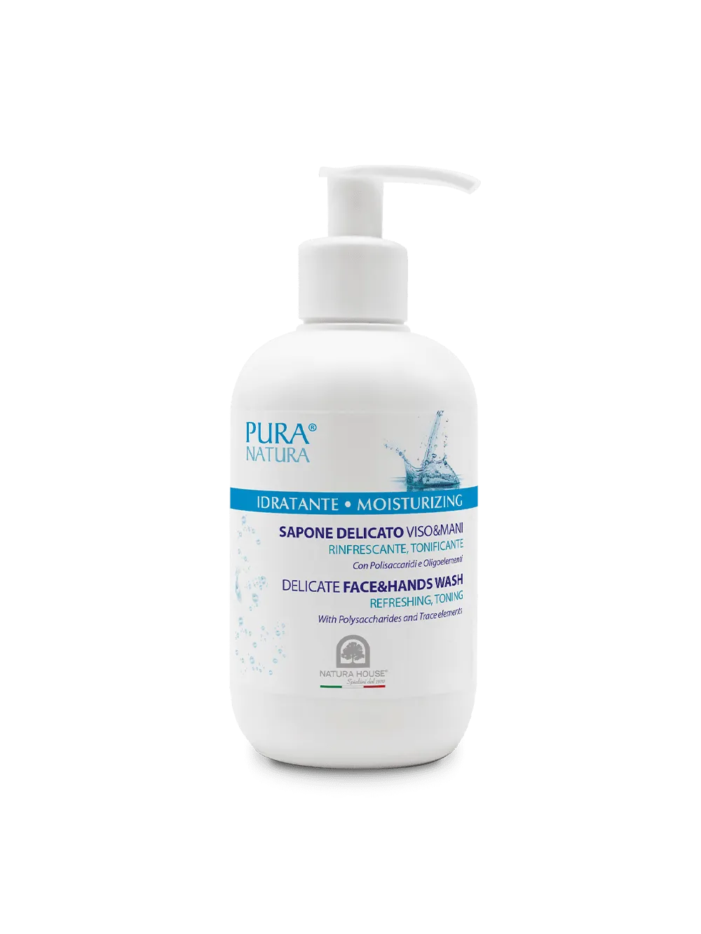 Natura House Moisturizing 24h Wash Gezicht Handen 300ml zink