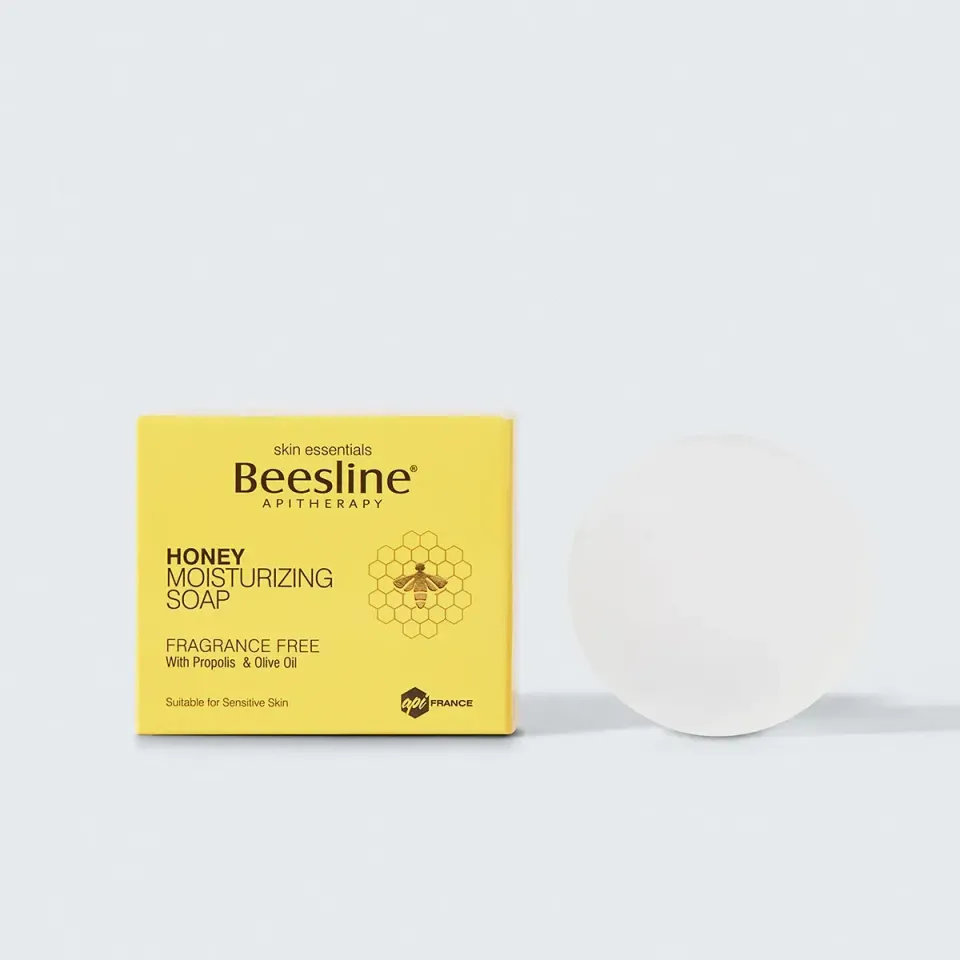 Beesline Honey zeepblok honing ongeparfumeerd
