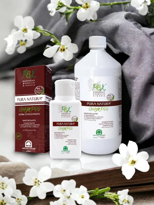Natura House PBX versterkende shampoo 250ml breuk haar