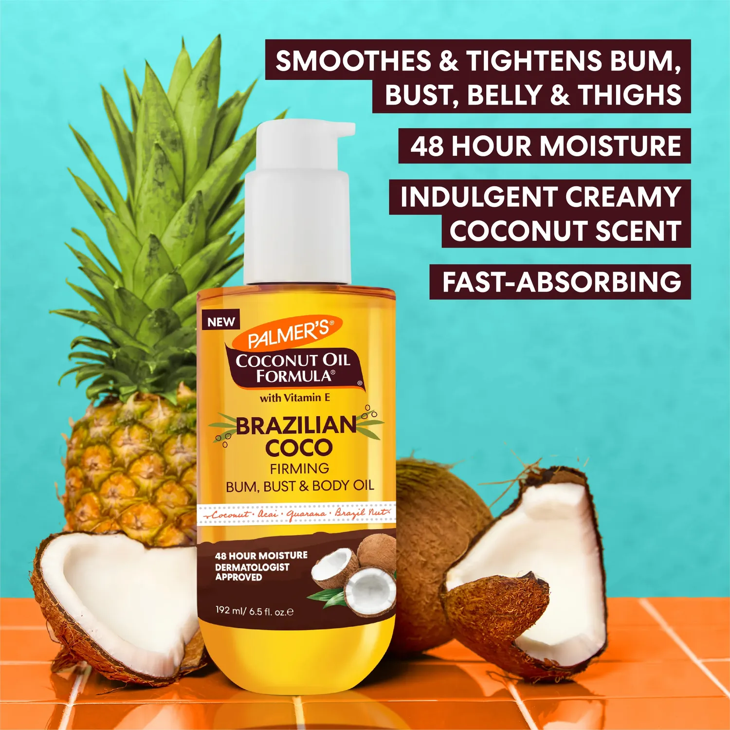Palmer's Brazilian Coco Firming Kit crème + olie kokos