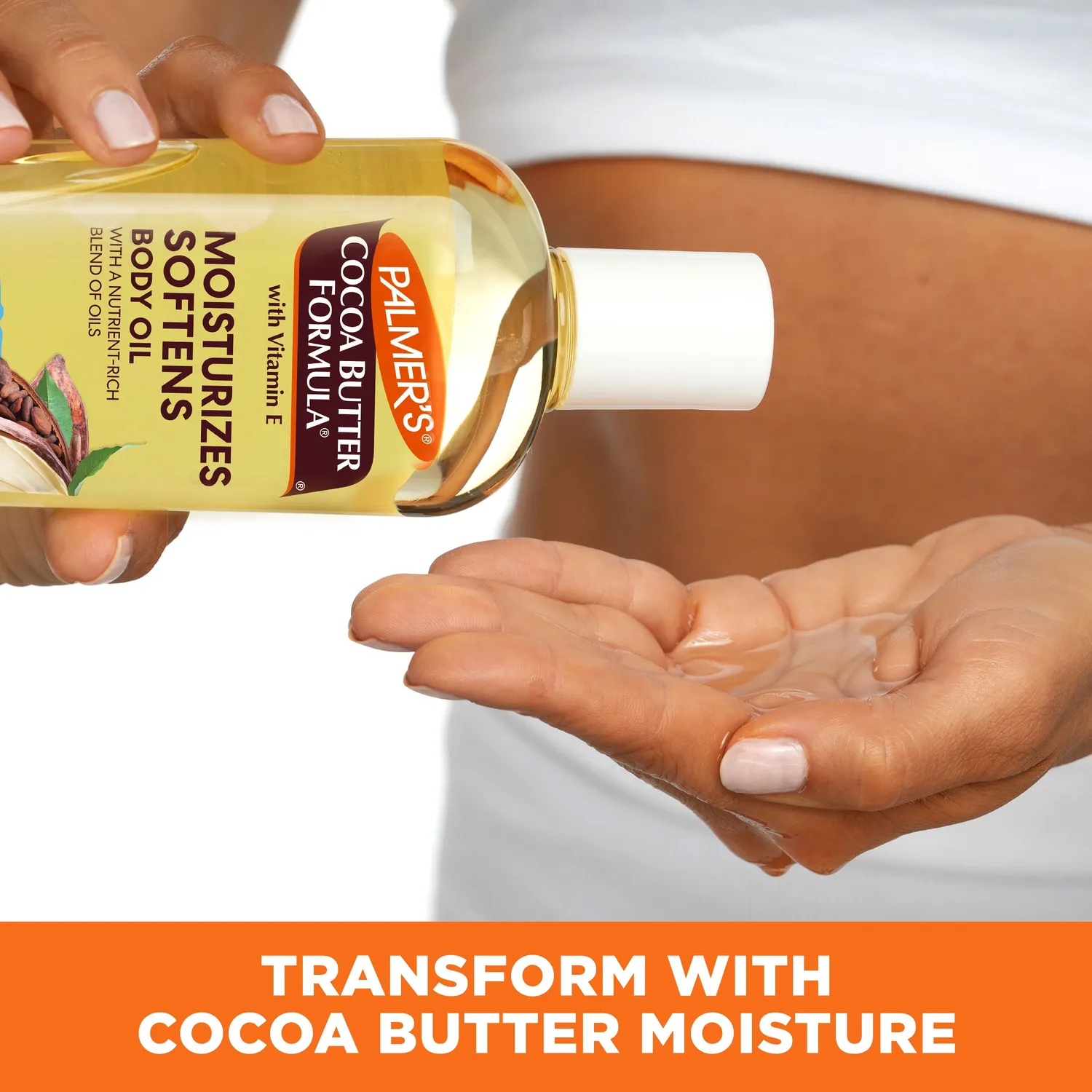Palmer's Cocoa Butter lichaamsolie 250 ml stralende huid