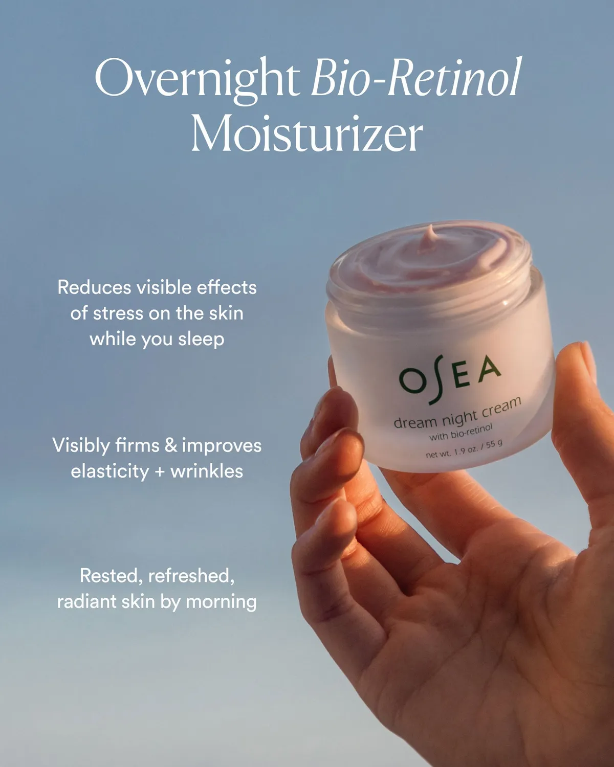 Osea Dream Night Cream nachtcrème 1.9 oz bio-retinol
