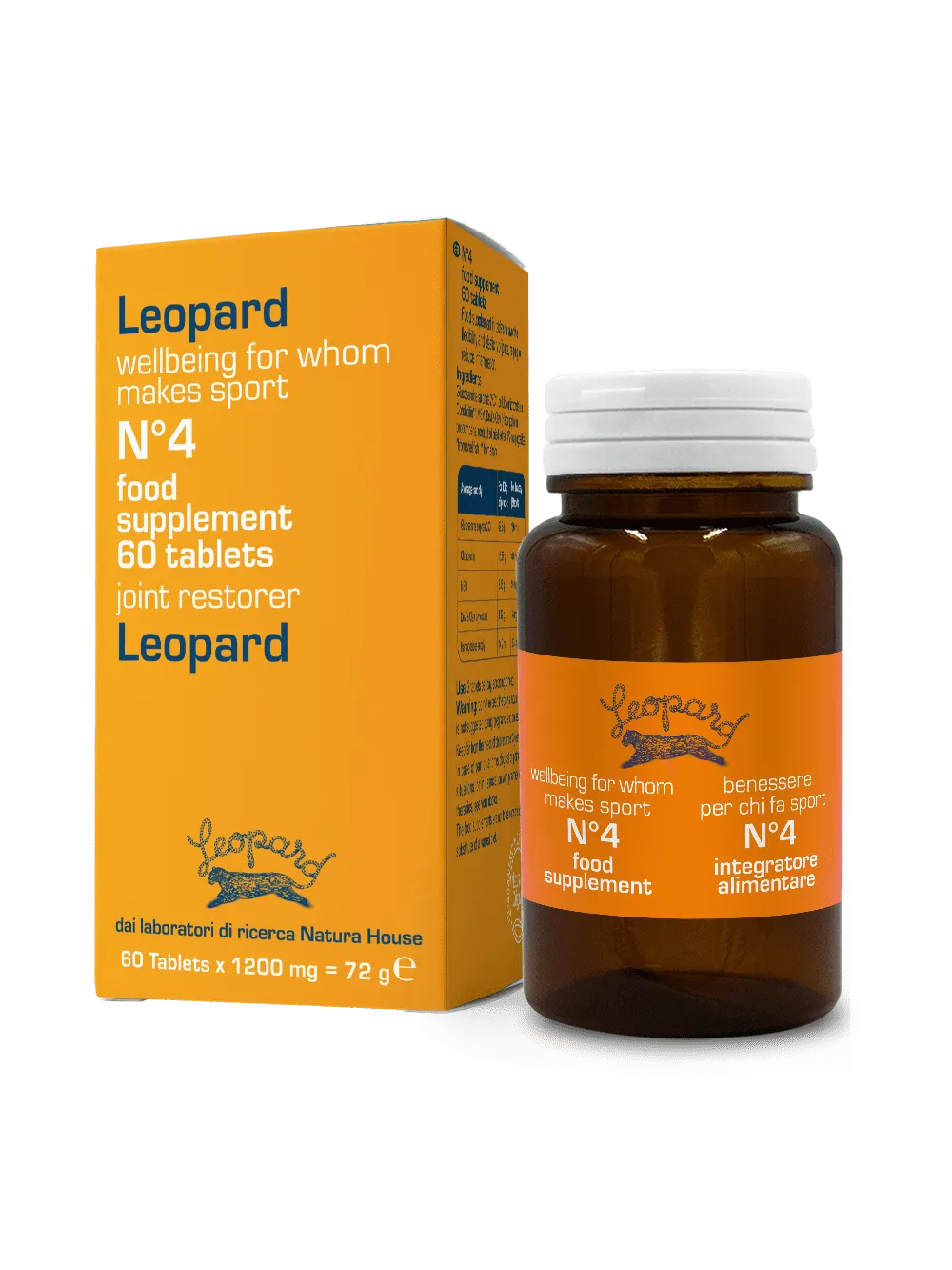 Natura House Leopard Sport N4 tabletten 60 gewricht