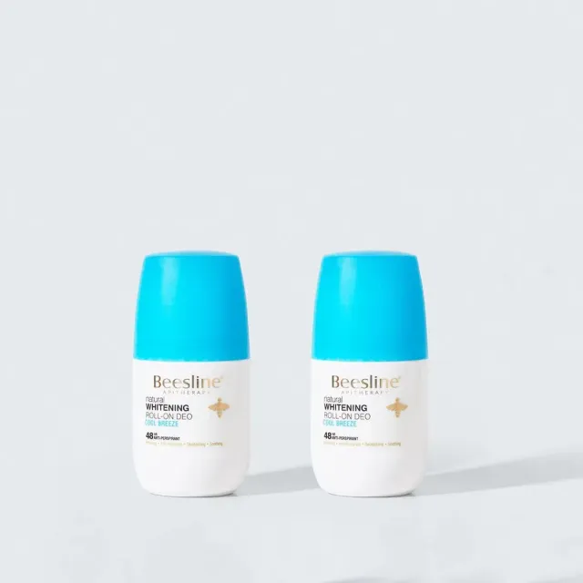 Beesline Whitening Roll-On Deodorant Cool Breeze 1+1