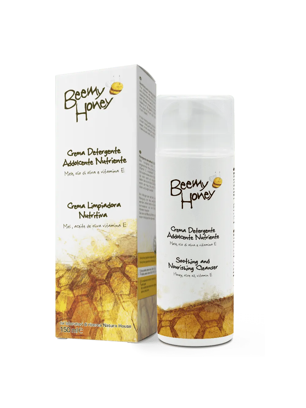 Natura House Beemy Honey Cleanser reinigingsmelk 150ml honing