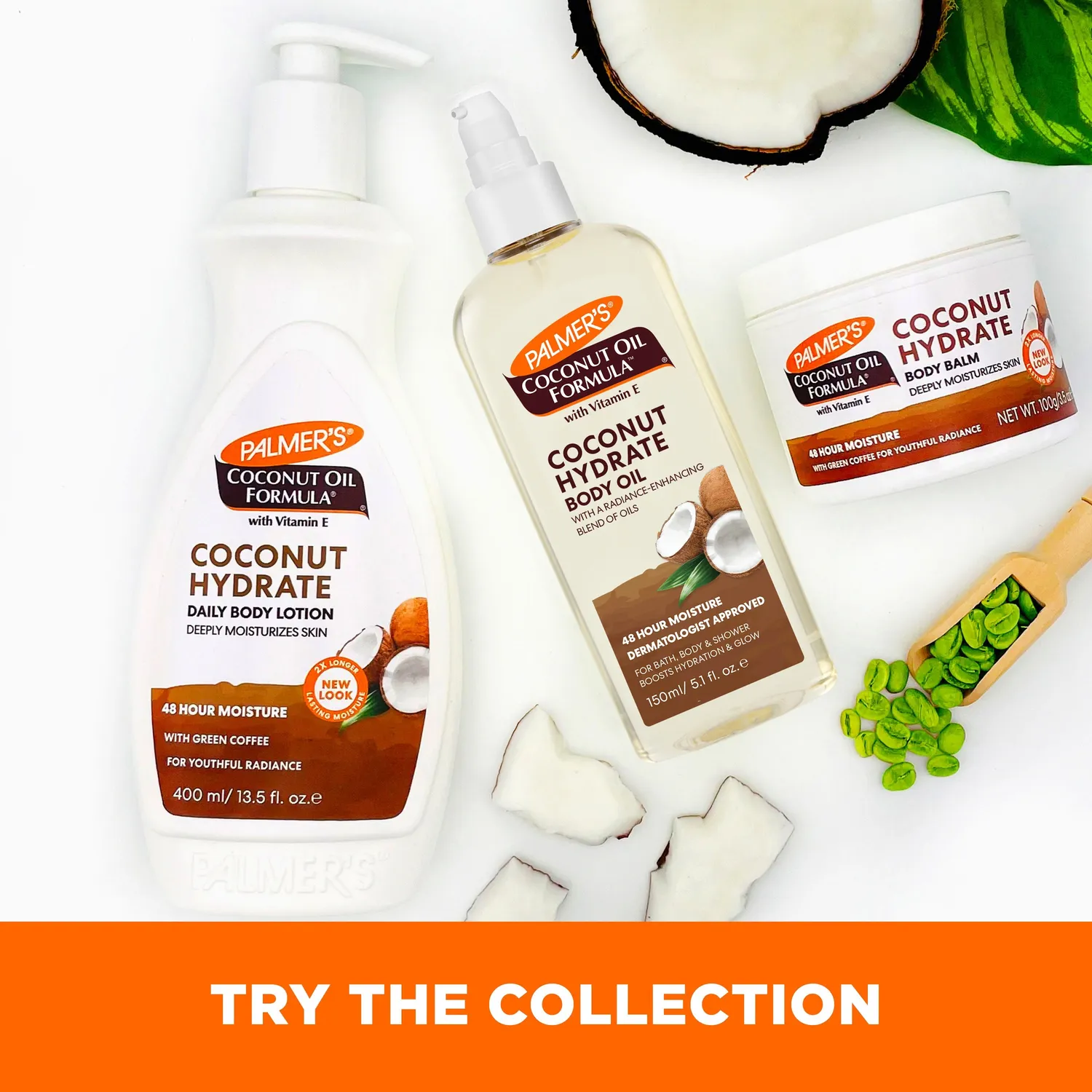 Palmer's Coconut Hydrate lichaamsolie 8,5 fl oz voedend