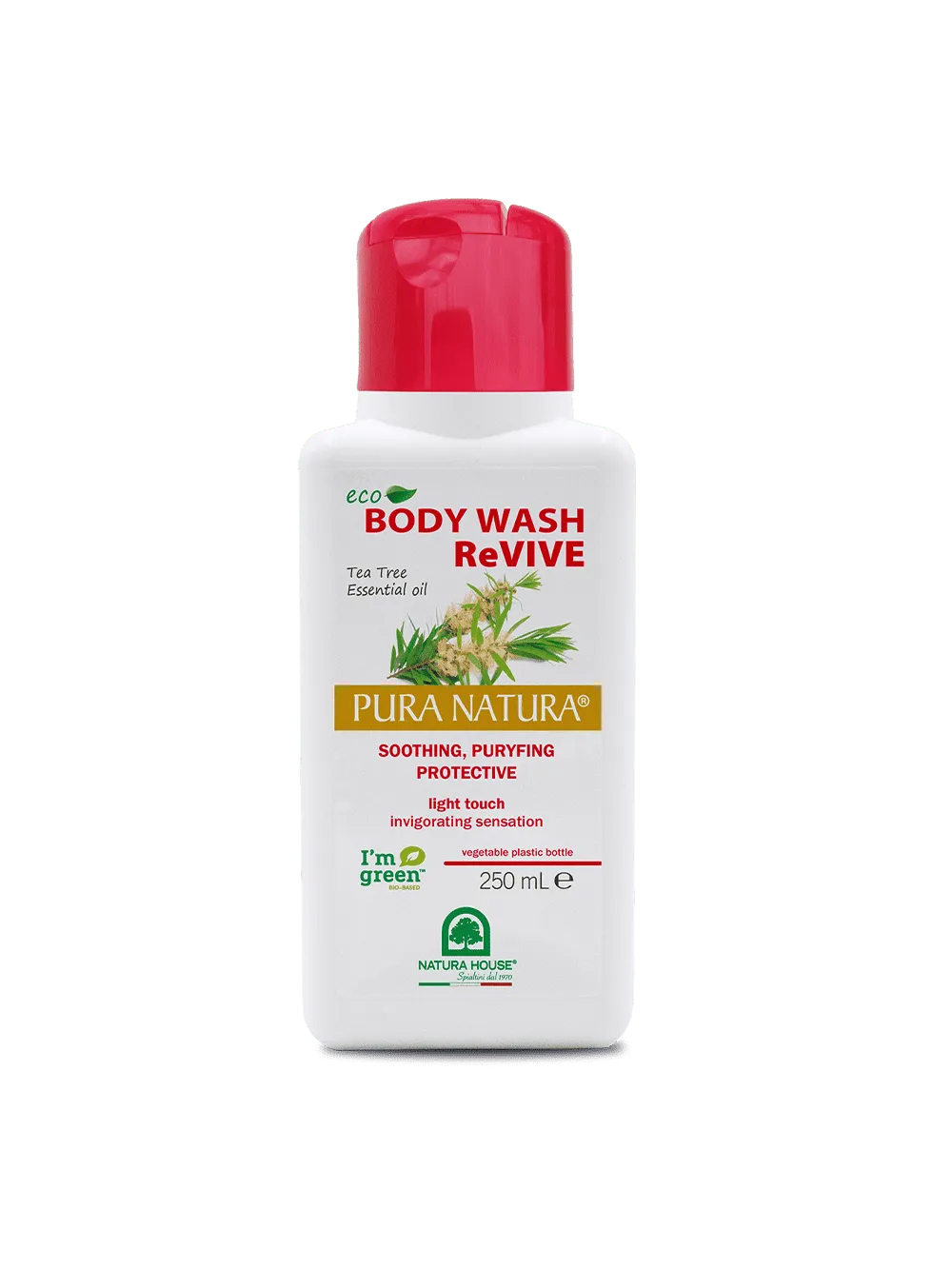 Natura House Eco Body Wash Revive douchegel 250ml tea tree