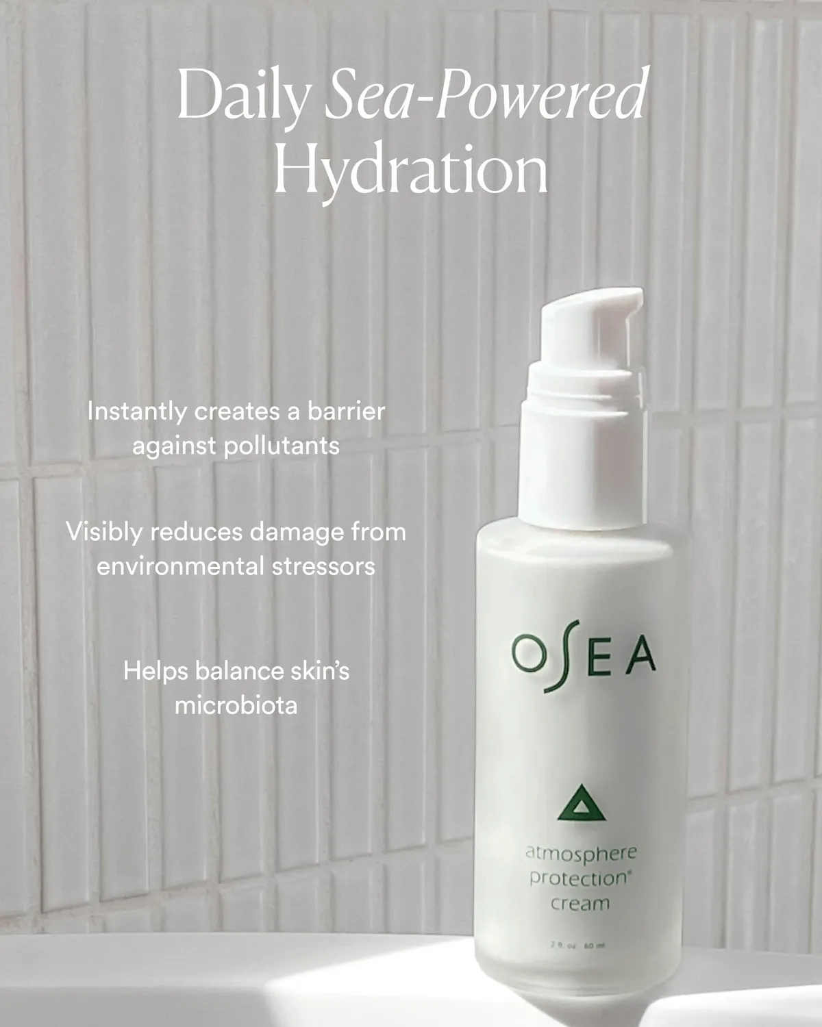 Osea Atmosphere Protection Cream gezichtscrème 60 ml licht