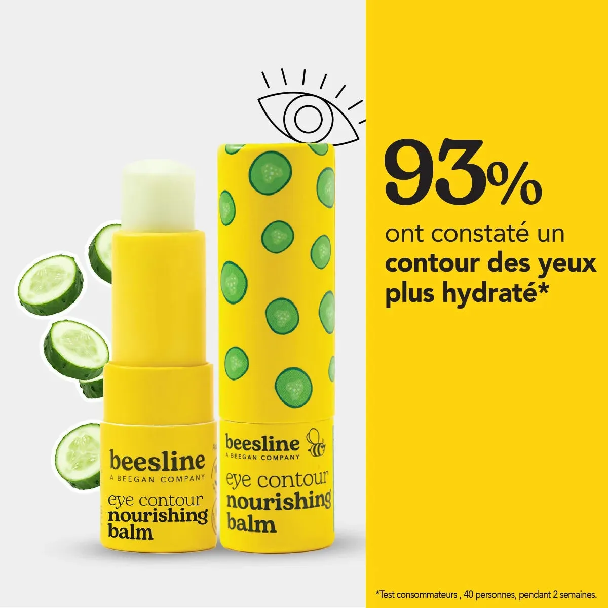Beesline Nourishing Honey & Cucumber oogbalsem stick