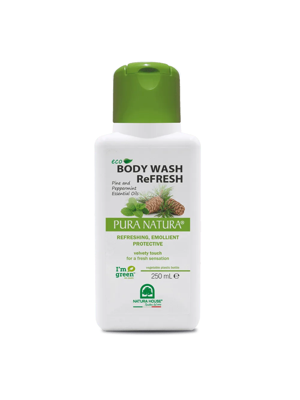 Natura House EcoDoccia Refresh douchegel munt den 250 ml