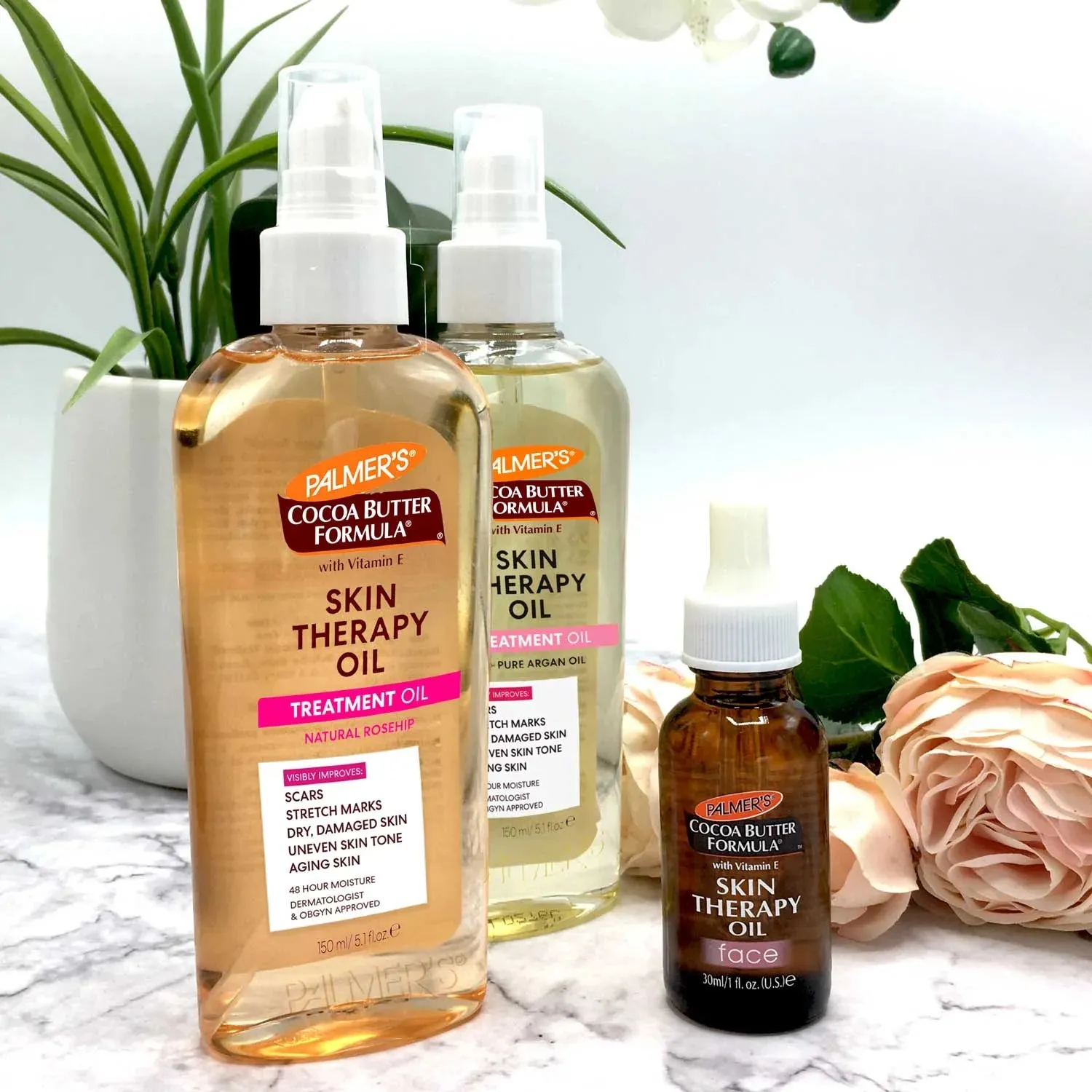 Palmer's Cocoa Butter Skin Therapy Oil rozenbottel 150 ml