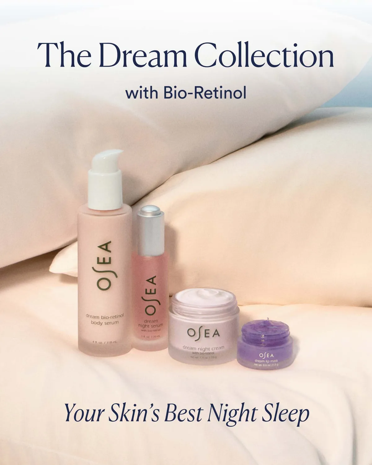 Osea Dream lipmasker bio-retinol 0.6 oz gladmakend