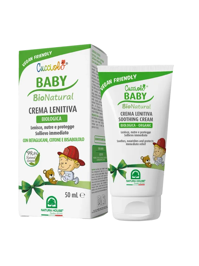 Natura House Cucciolo Baby verzachtende crème 50ml bio