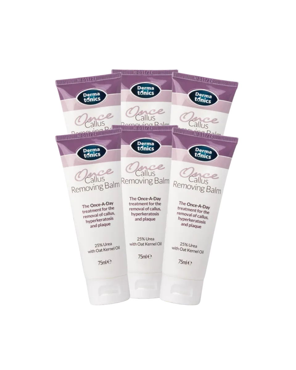 Dermatonics Once Callus Removing Balm eeltbalsem 6x75ml eelt