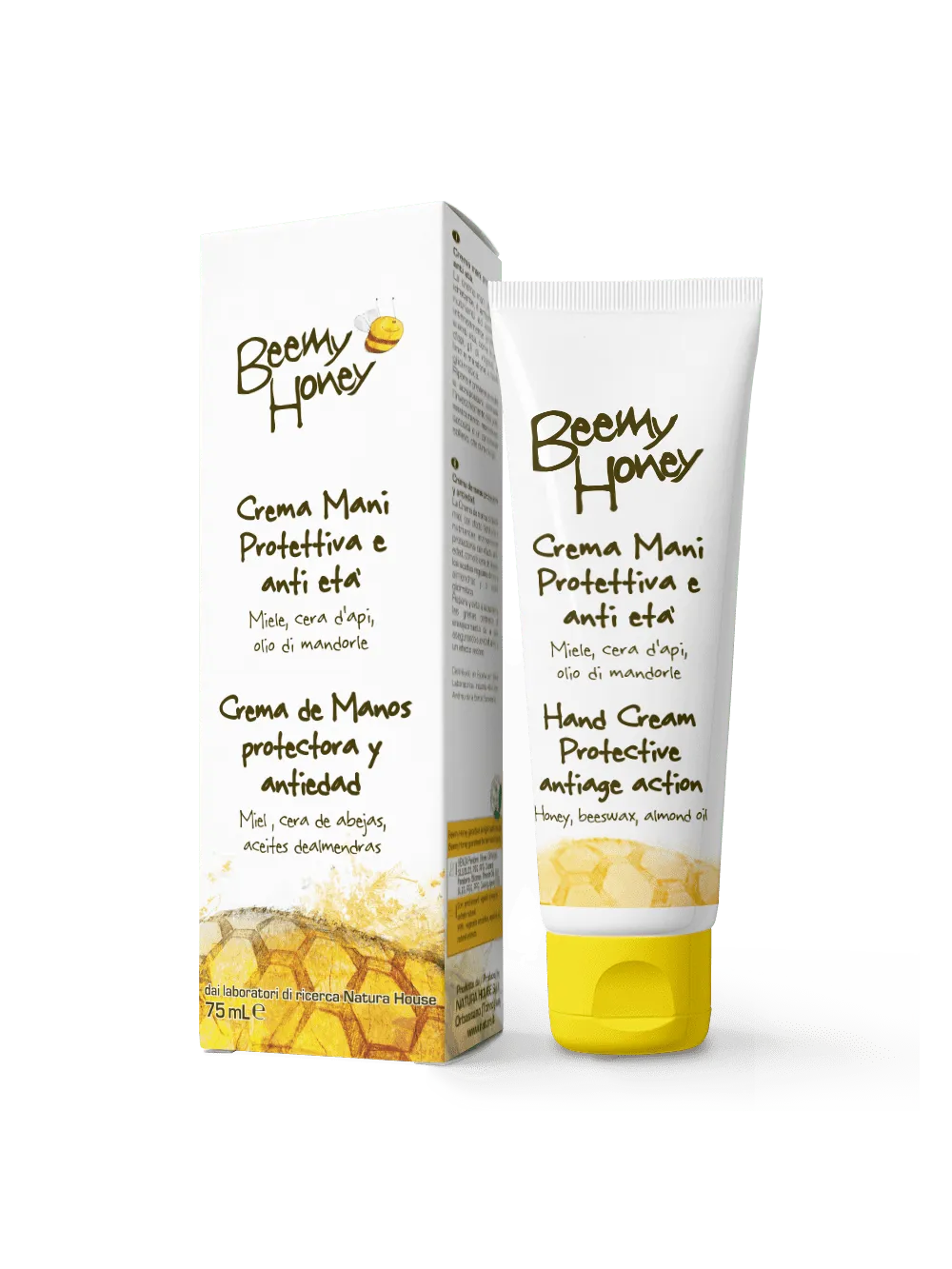 Natura House Beemy Honey handcrème voedend 75ml honing