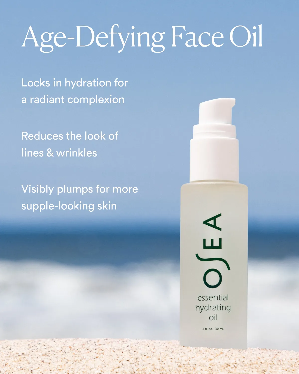 Osea Essential Hydrating Oil gezichtsolie 1 fl oz stralend