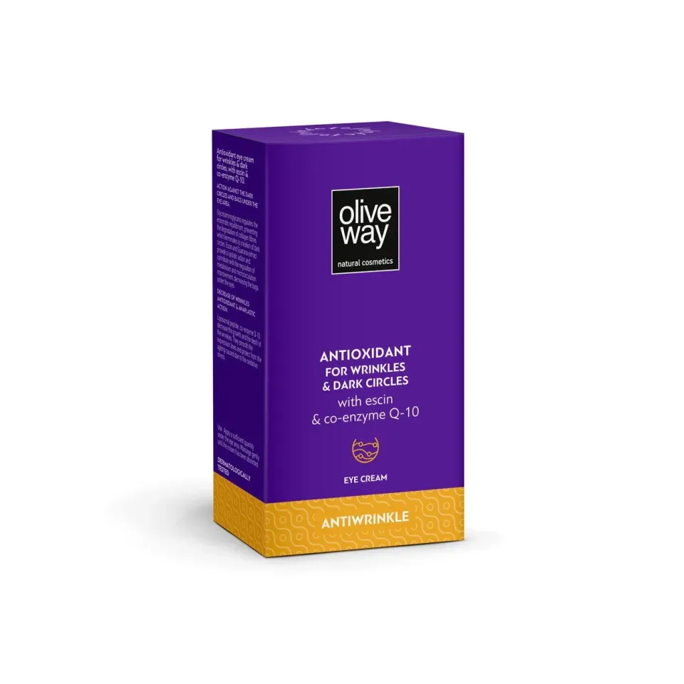 Oliveway Antioxidant Oogcrème tegen Wallen en Rimpels