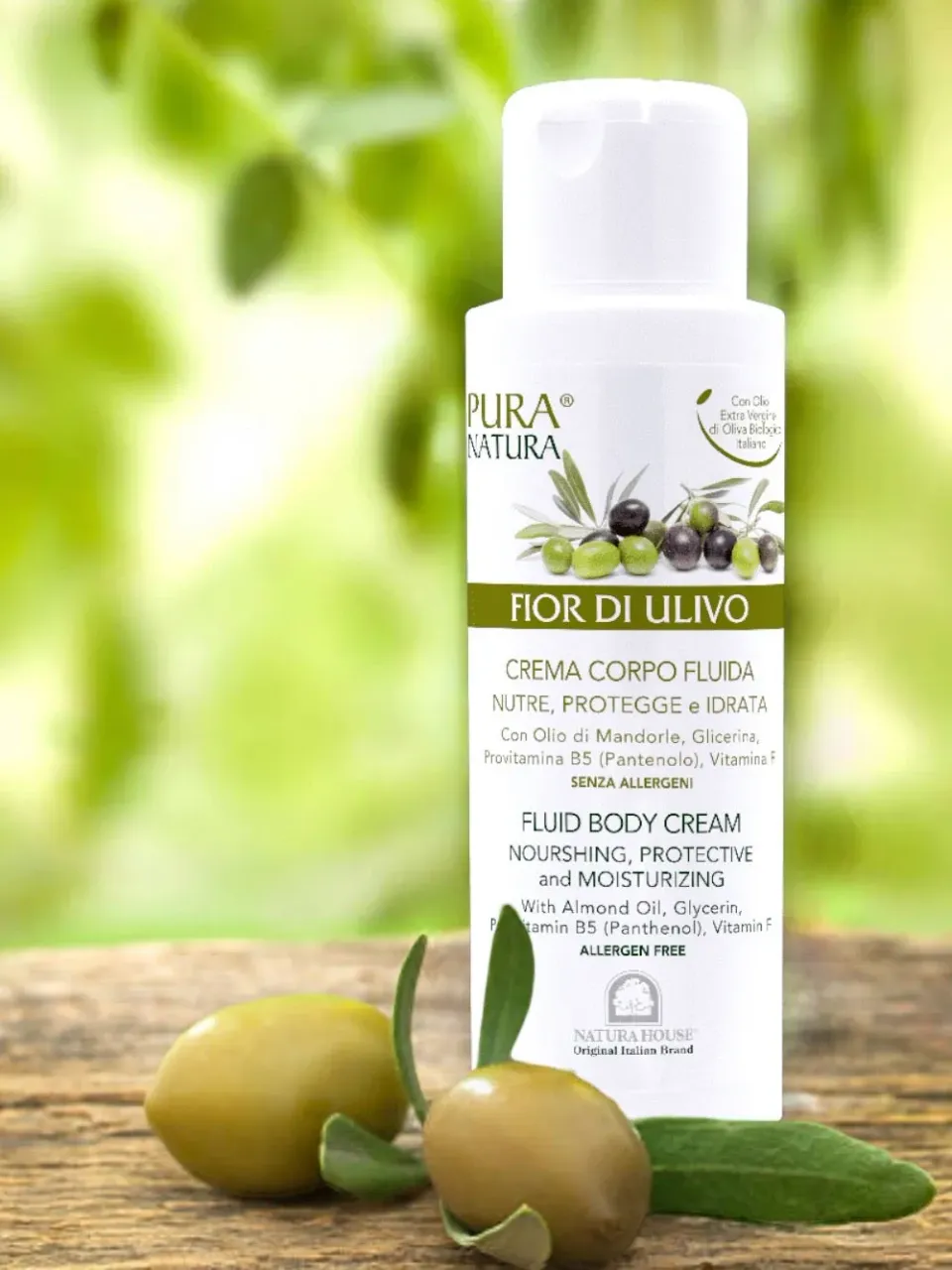Natura House Olive Flower fluid bodycreme 250ml voedend