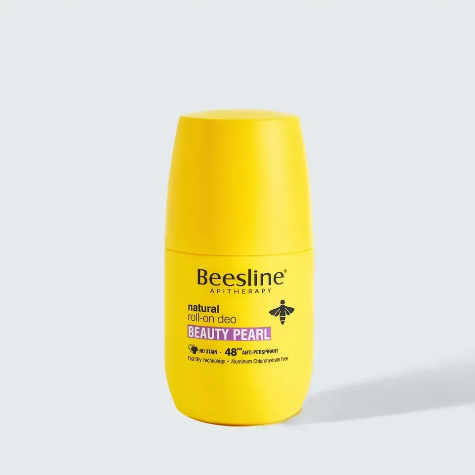 Beesline Beauty Pearl 48hr deoroller poedergeur
