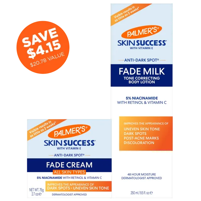 Palmer's Skin Success Fade Milk + Cream set donkere vlekjes