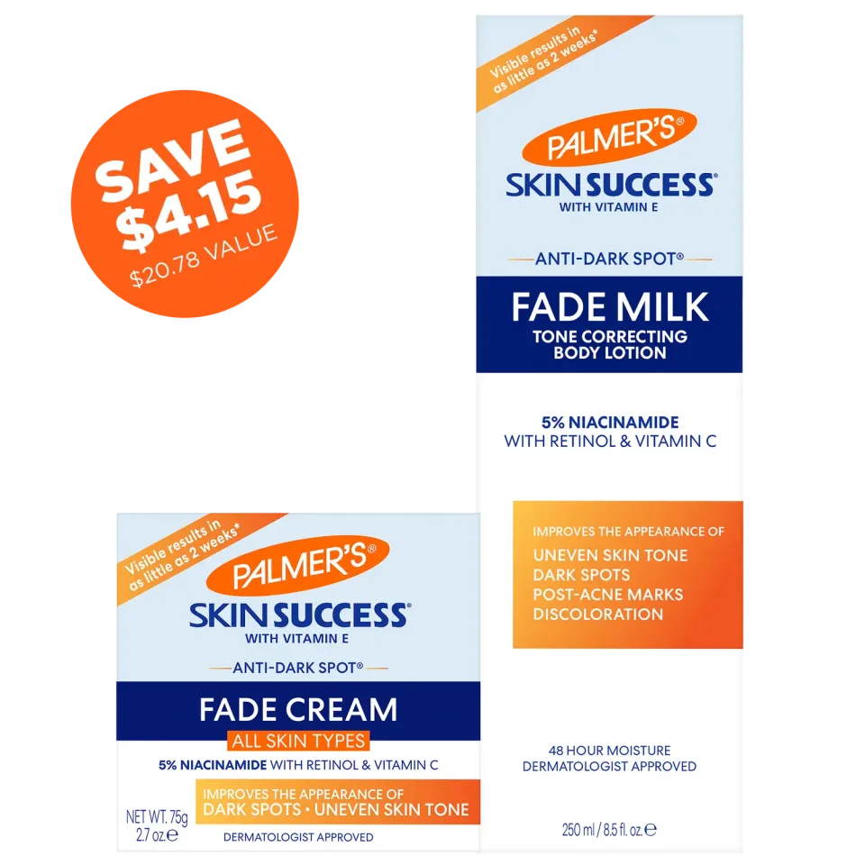 Palmer's Skin Success Fade Milk + Cream set donkere vlekjes