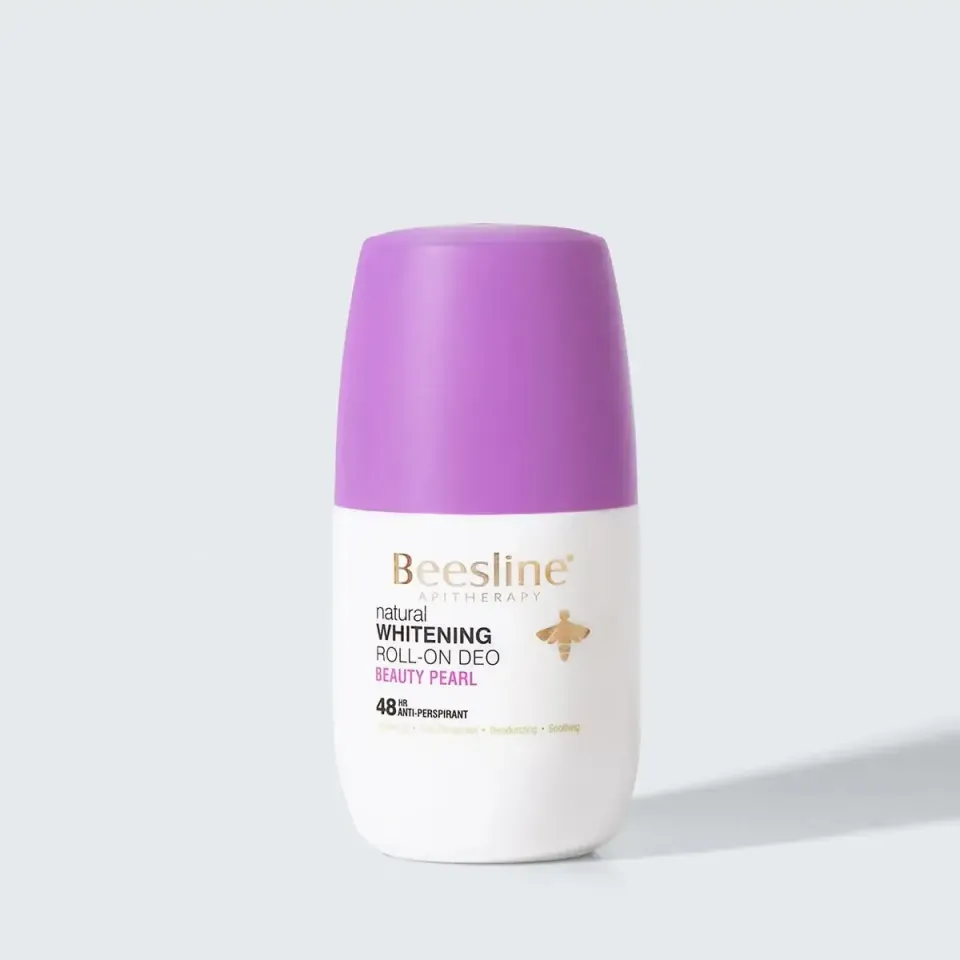 Beesline Whitening Roll-On 48h deodorant beauty pearl