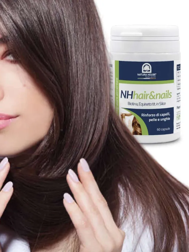 Natura House Hair & Nails Strengthening Capsules 60 st biotine
