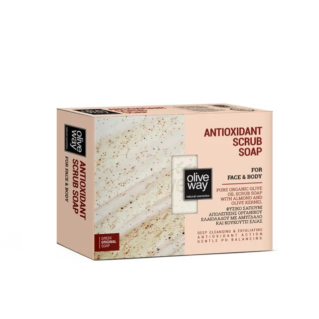 Oliveway Scrubzeep Antioxidant amandel en olijfpit