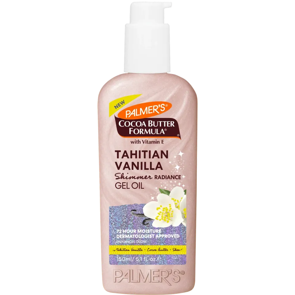Palmer's Tahitian Vanilla Shimmer Gel-Olie rose goud