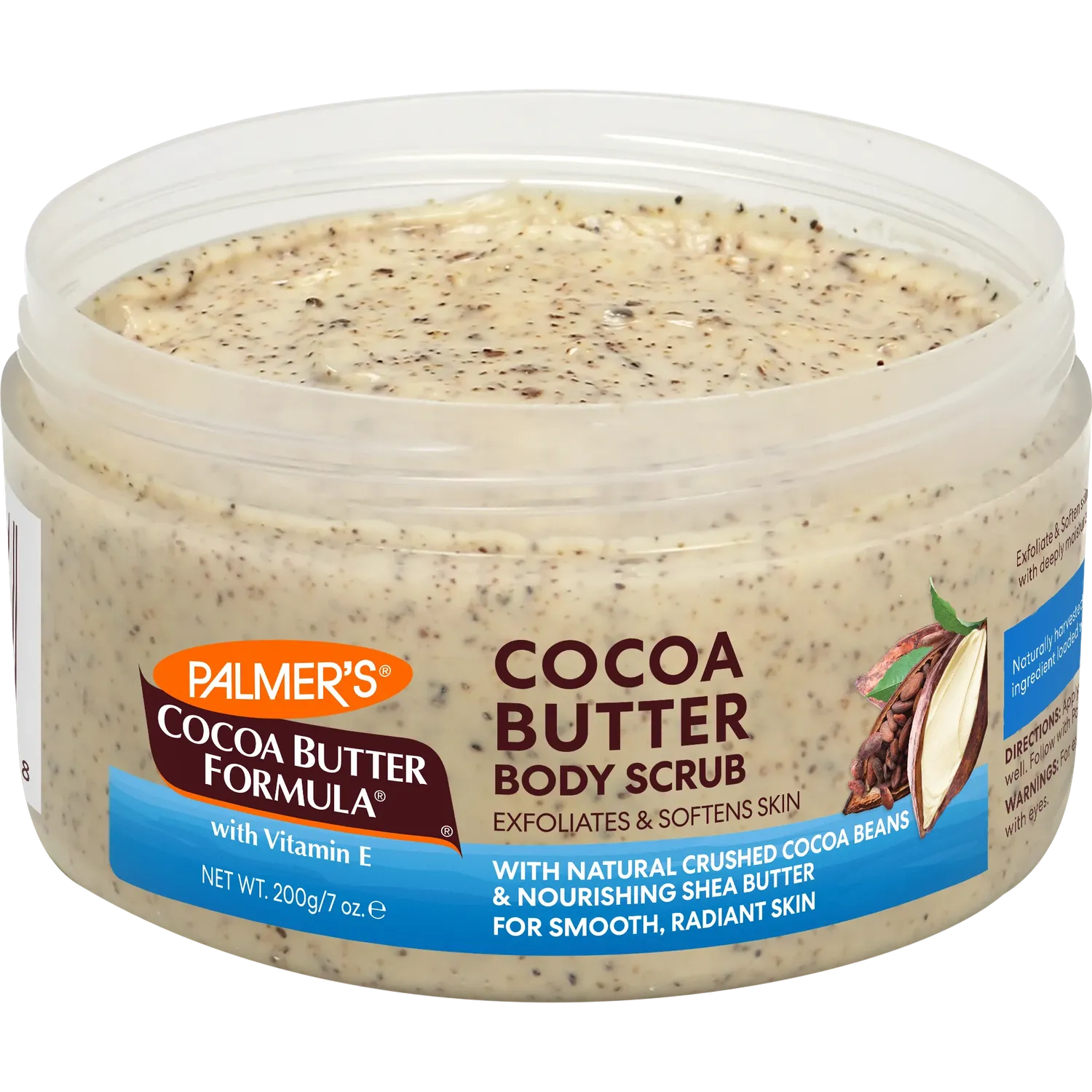 Palmer's Cocoa Butter bodyscrub 200 g droge huid