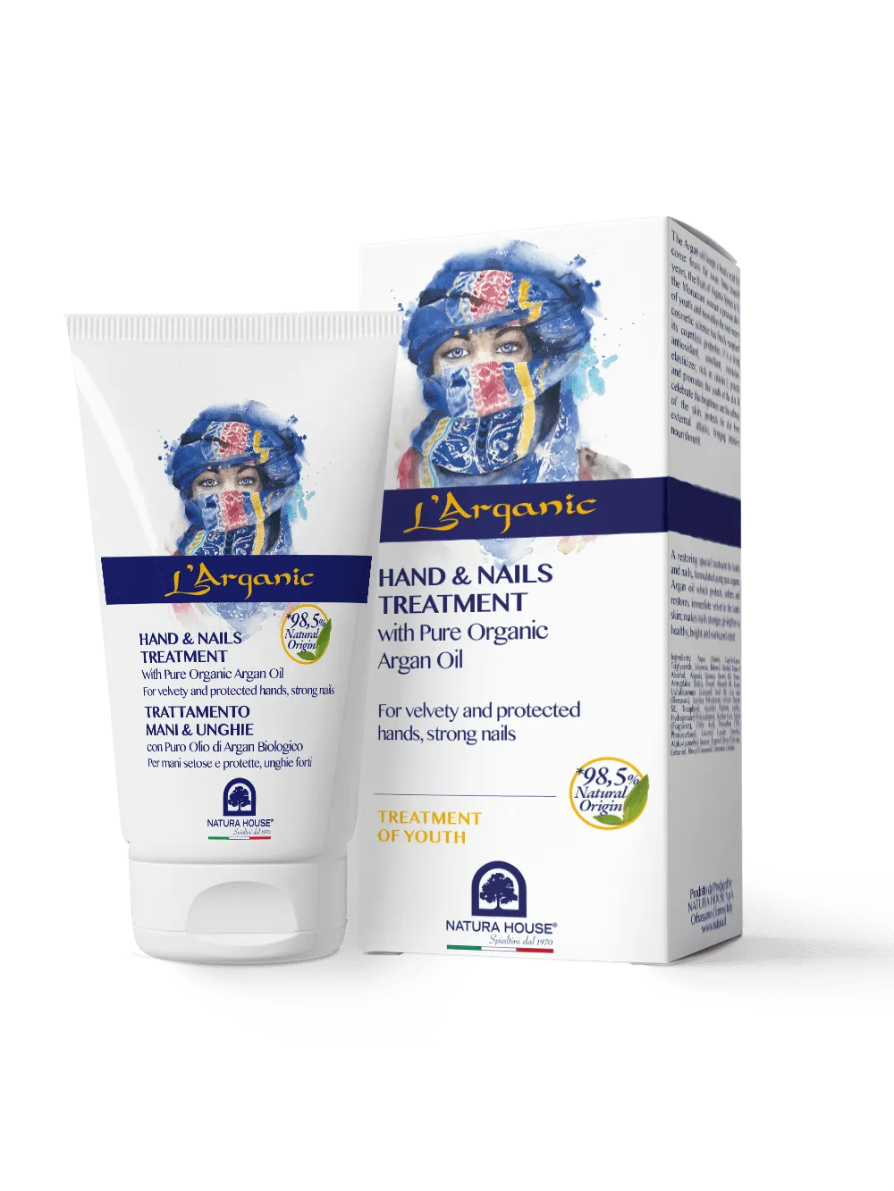 Natura House L'Arganic Hand & Nails handcrème 75ml argan