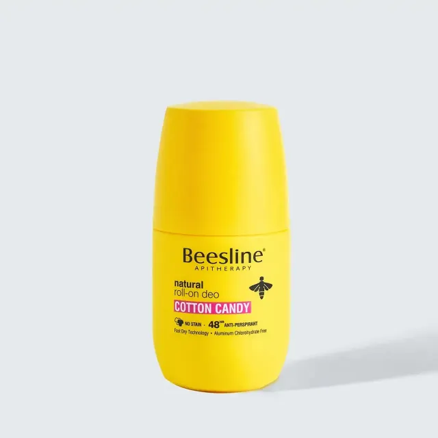 Beesline Roll-On 48hr Cotton Candy deo roller vegan