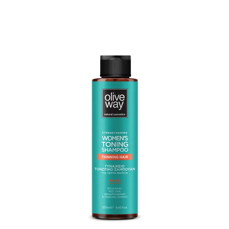 Oliveway Toning Shampoo Dunner Wordend Haar Vrouwen
