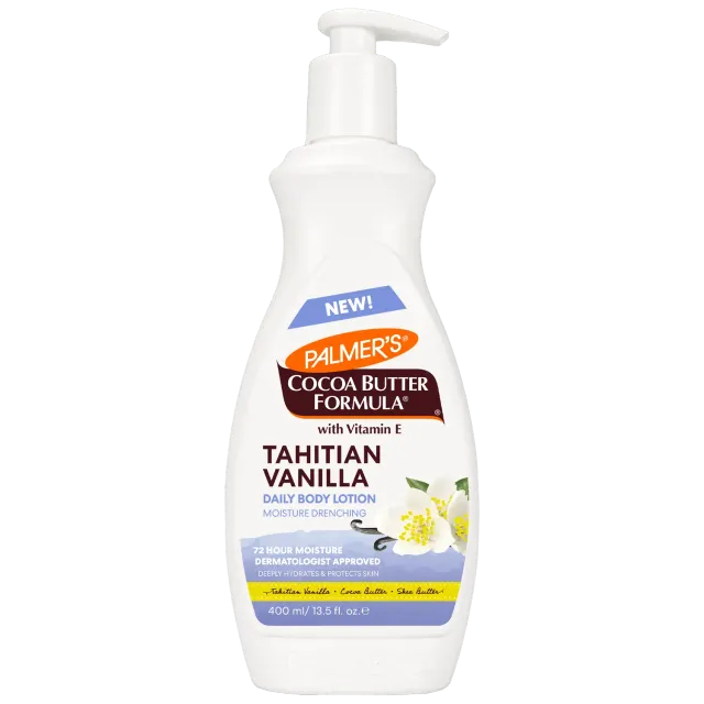 Palmer's Tahitian Vanilla bodylotion 400 ml vanille droge huid