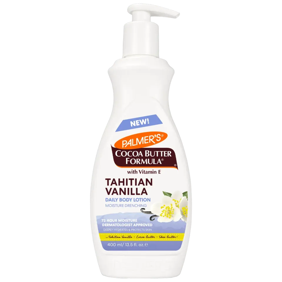 Palmer's Tahitian Vanilla bodylotion 400 ml vanille droge huid