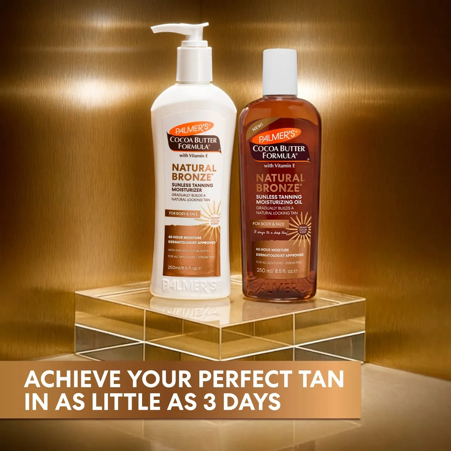 Palmer's Natural Bronze zelfbruiner 250 ml geleidelijke glow