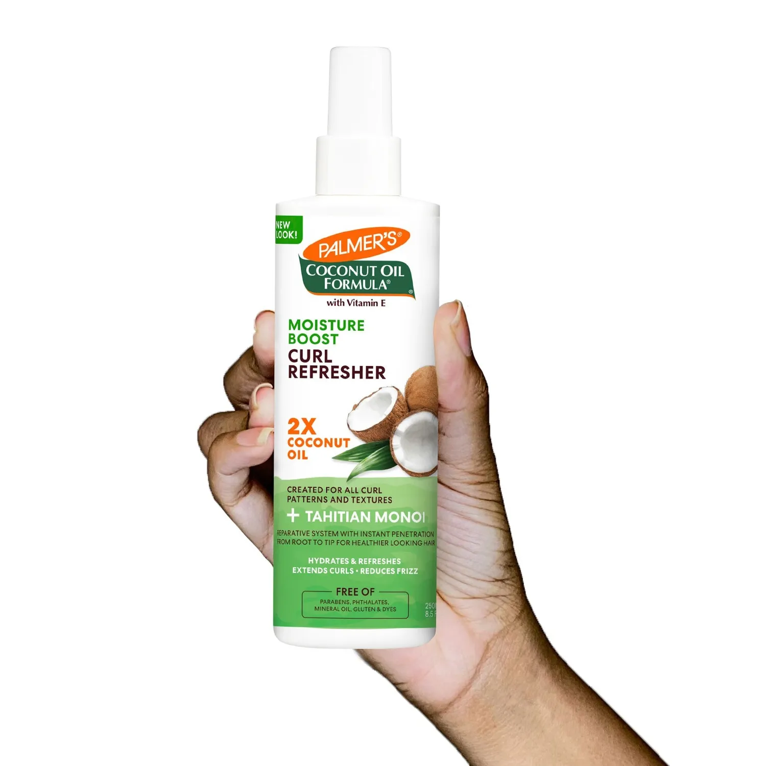 Palmer's Coconut Oil krullenspray 250 ml kokos droog haar