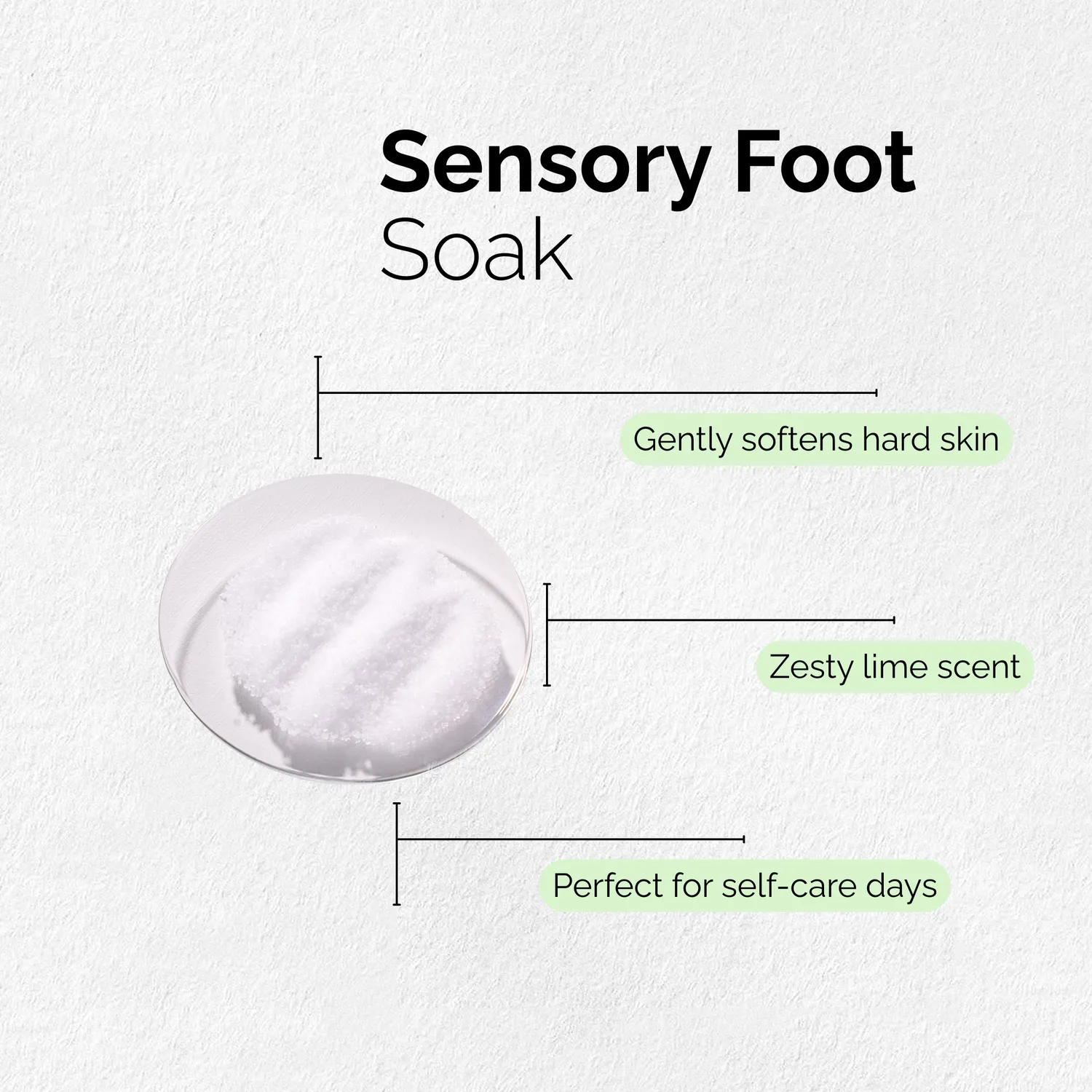 Dermatonics Sensory Foot Soak voetenbad 350g vermoeide voeten