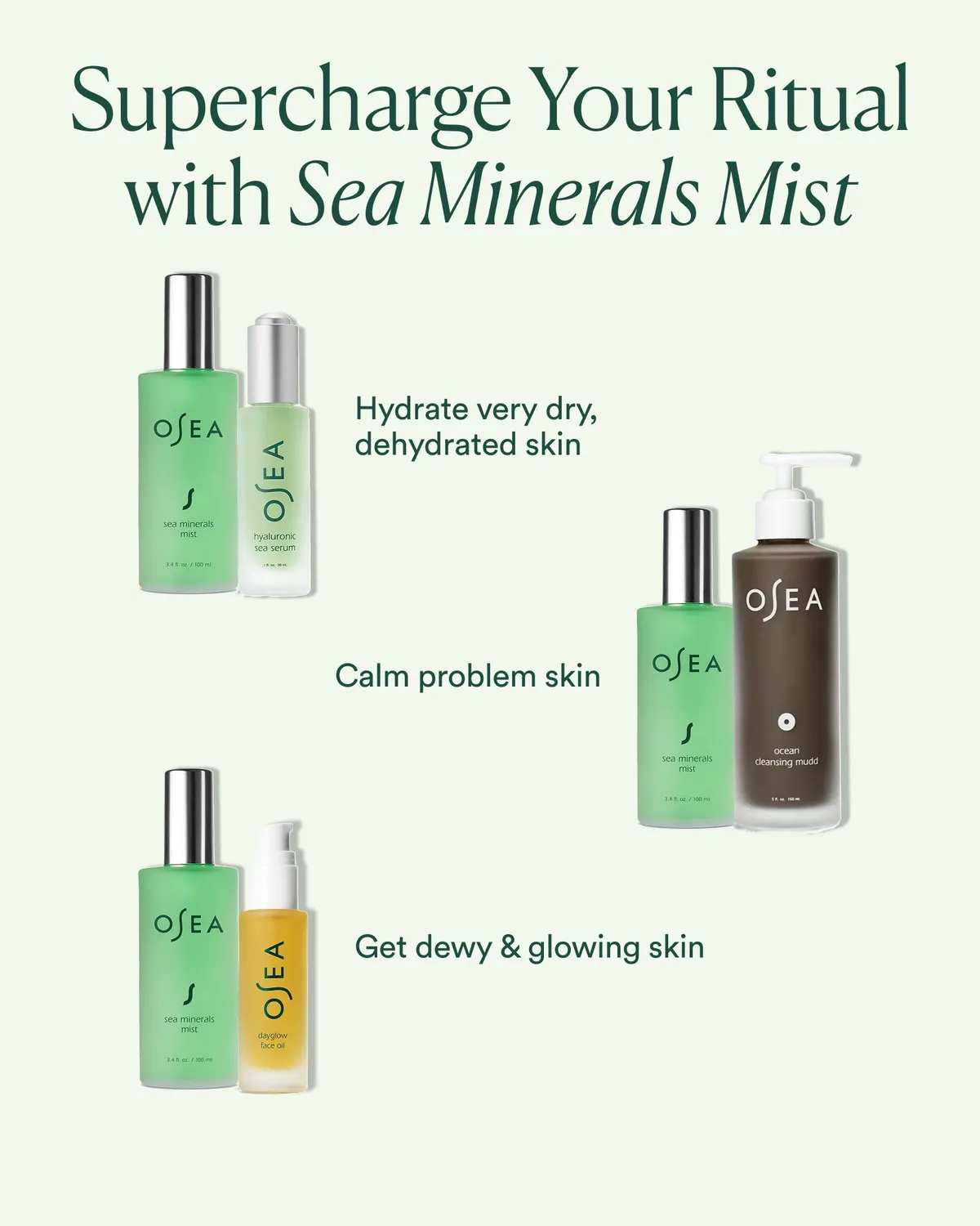 Osea Sea Minerals Mist gezichtsmist 100 ml verfrissend