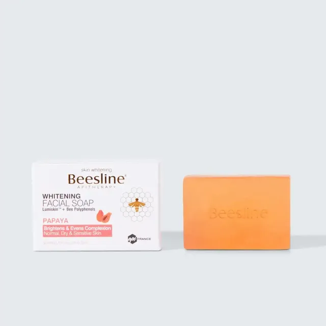 Beesline Whitening gezichtszeep Papaya stralende huid