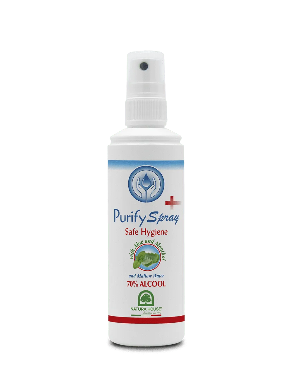 Purify desinfectiespray handen 30ml 70% alcohol menthol