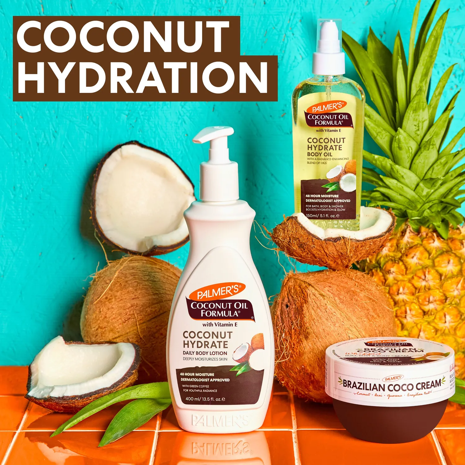 Palmer's Brazilian Coco Whipped bodycrème verstevigend