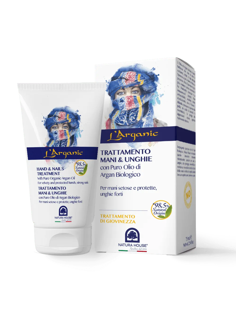 Natura House L'Arganic Hand & Nails handcrème 75ml argan