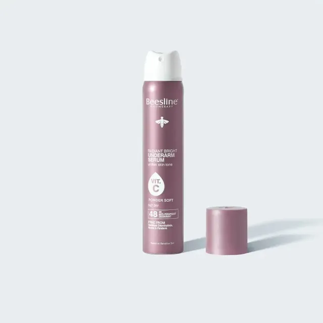 Beesline Radiant Bright Underarm Serum deo Powder Soft