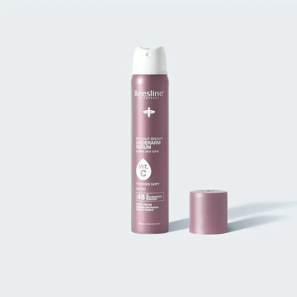 Beesline Radiant Bright Underarm Serum deo Powder Soft