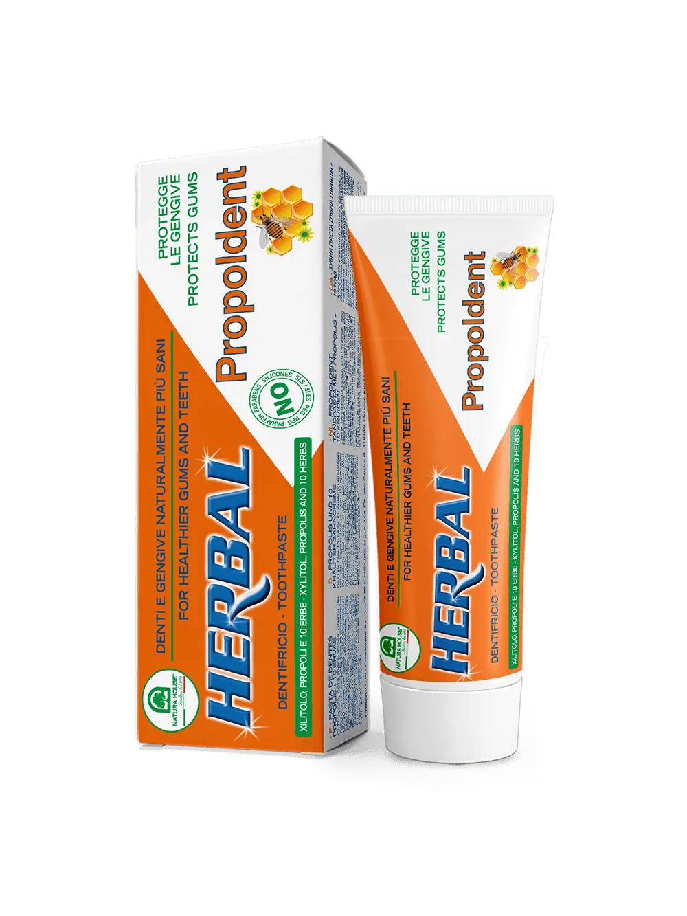 Natura House Propoldent Xylitol Propolis 10 Kruiden Tandpasta 100 ml zonder SLS