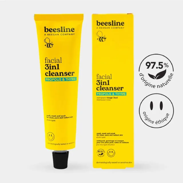Beesline Propolis Thyme 3-in-1 gezichtsreiniger poriën